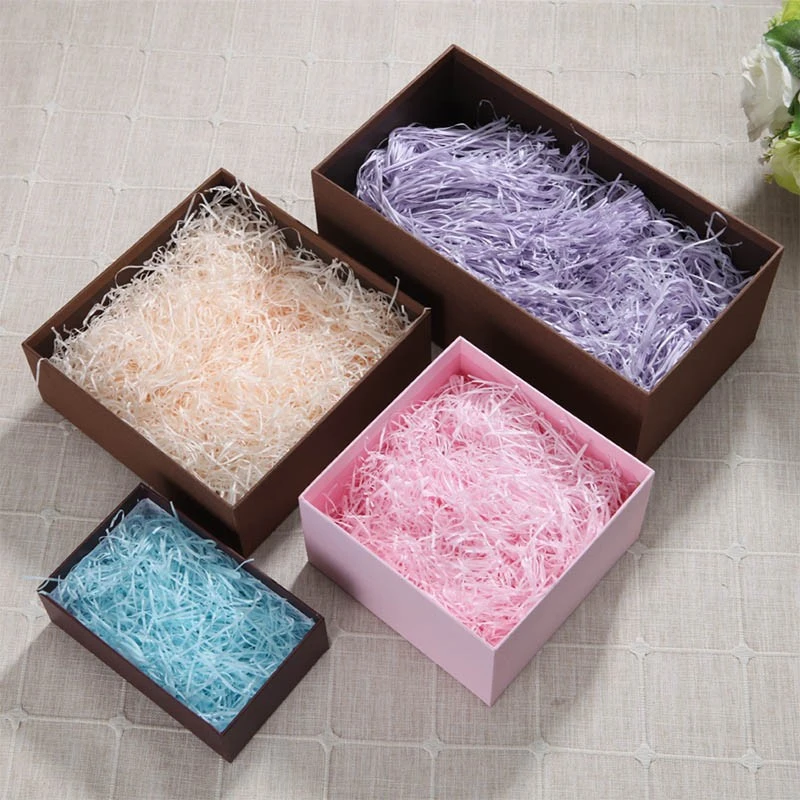 Pink Crinkle Shredded Paper Confetti